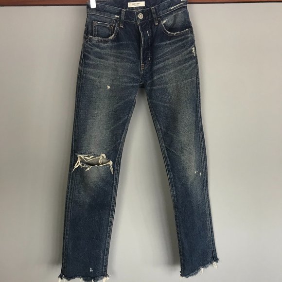 🌸Moussy Vintage Distressed Jeans, 24 - Picture 2 of 10